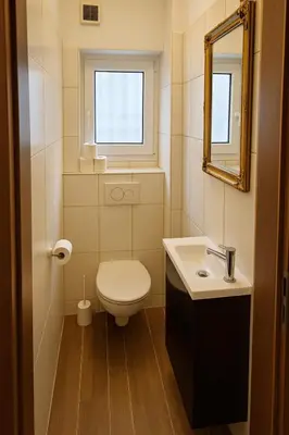 Ein Badezimmer in der Unterkunft Villa Viktoria 3 - Apartments
