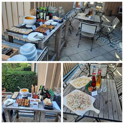 Essen im Hotel oder in der Nähe