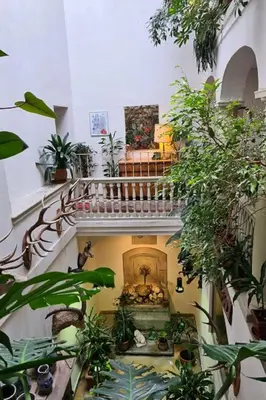 Ein Balkon oder eine Terrasse in der Unterkunft Hotel Altwirt