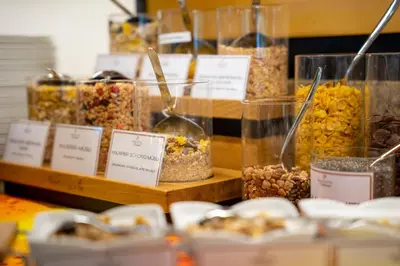 Essen im Hotel oder in der Nähe