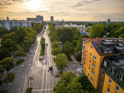 Die Umgebung um das Hotel