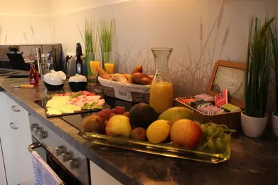 Essen in der Ferienwohnung oder in der Nähe