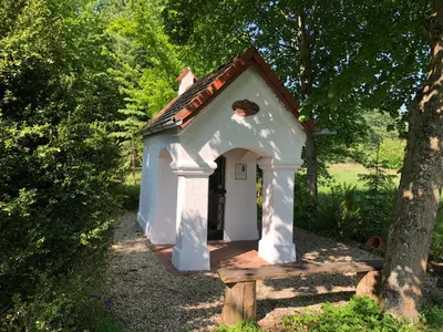Ein Garten an der Unterkunft Siebler Übernachtungen am Bauernhof