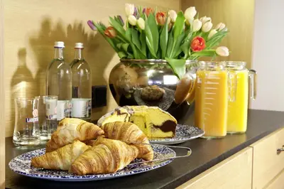 Essen im Hotel oder in der Nähe