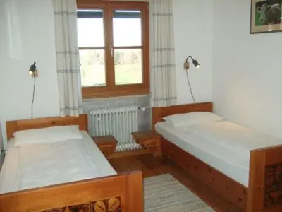 Ein Bett oder Betten in einem Zimmer der Unterkunft Agelbauer