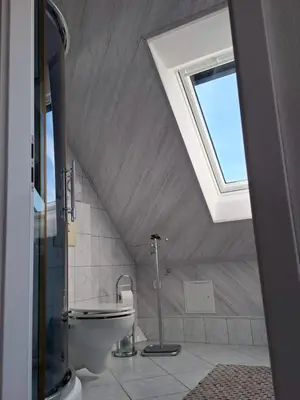 Ein Badezimmer in der Unterkunft Elegant & Modern - Apartment Scarlett