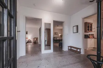 Küche/Küchenzeile in der Unterkunft Ferienwohnung Tausendfreund am Chiemsee