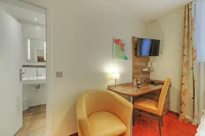 TV/Unterhaltungsangebot in der Unterkunft Hotel Da Vinci