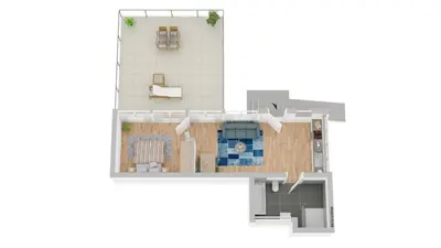 Grundriss der Unterkunft Urlaub im Inntal Apartmenthaus Kiefersfelden