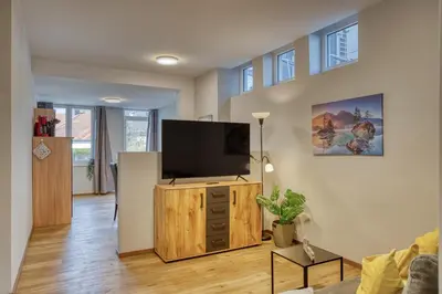 TV/Unterhaltungsangebot in der Unterkunft Urlaub im Inntal Apartmenthaus Kiefersfelden