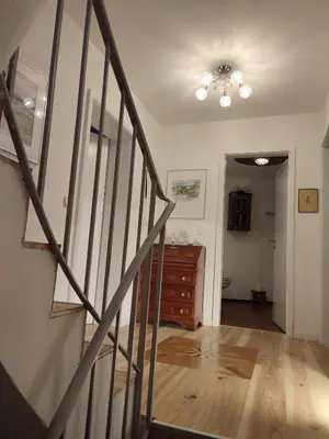 TV/Unterhaltungsangebot in der Unterkunft Elegantes Haus, Bikes, ruhig, Garten, Seenähe, ab 6 Jahre