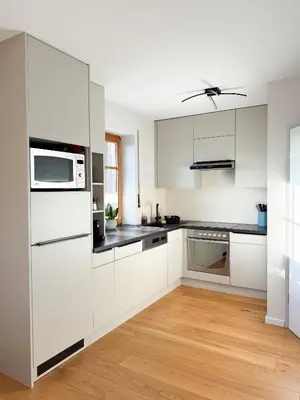 Küche/Küchenzeile in der Unterkunft Apartment Wohlfühlplatzl - urgemütlich & ruhig