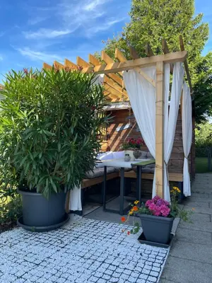 Ein Garten an der Unterkunft Apartment Wohlfühlplatzl - urgemütlich & ruhig