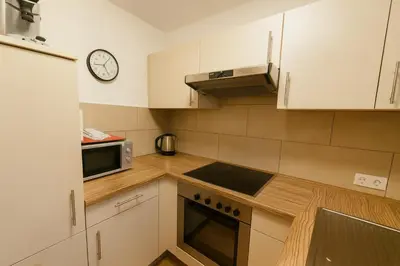 Küche/Küchenzeile in der Unterkunft Villa Viktoria 2 - Apartments