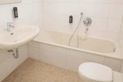 Ein Badezimmer in der Unterkunft Villa Viktoria 2 - Apartments