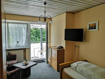 TV/Unterhaltungsangebot in der Unterkunft Pension Martinus