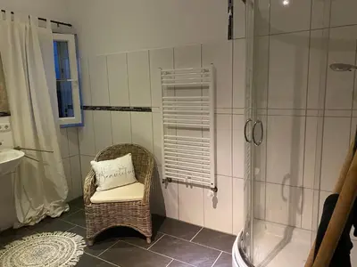 Ein Badezimmer in der Unterkunft Im Herzen Bayerns