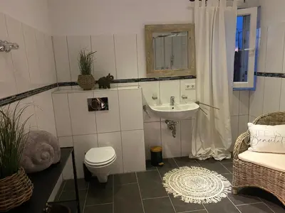 Ein Badezimmer in der Unterkunft Im Herzen Bayerns