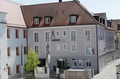 Das Gebäude in dem sich das Hotel befindet