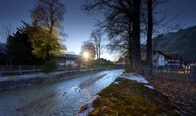 Naturlandschaft in der Nähe der Ferienwohnung