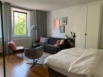 Grundriss der Unterkunft charmant Leben im Textilviertel_zentral & ruhig