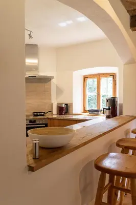 Küche/Küchenzeile in der Unterkunft Ferienhaus Nöstlbach