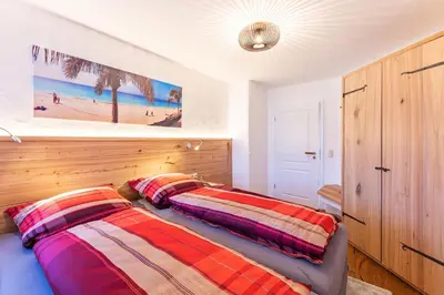 Ein Bett oder Betten in einem Zimmer der Unterkunft Jakobos Tapasbar