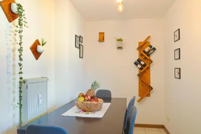 Grundriss der Unterkunft Apartment Bavaria - Zentral mit Stellplatz, Küche & Netflix
