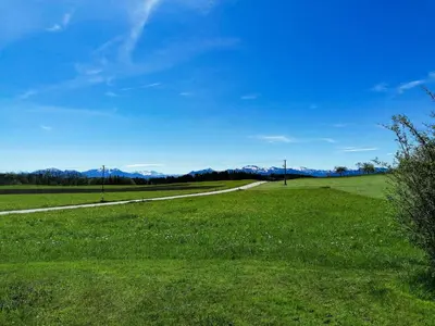 Naturlandschaft in der Nähe des Bauernhofs
