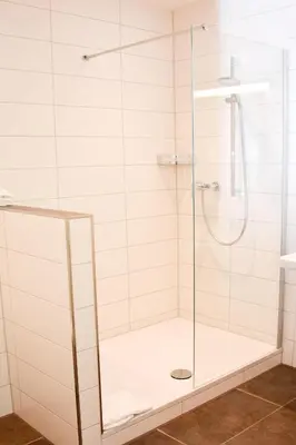 Ein Badezimmer in der Unterkunft Hotel-Gasthof Flötzinger Bräu