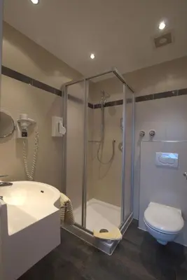 Ein Badezimmer in der Unterkunft Gasthof Hartl Zum Unterwirt