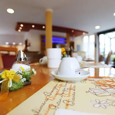 Kaffee-/Teezubehör in der Unterkunft Hotel Graf Lehndorff zur Messe