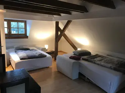 Ein Bett oder Betten in einem Zimmer der Unterkunft Franzi‘s-Ferien-Freizeit
