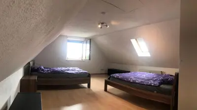 Ein Bett oder Betten in einem Zimmer der Unterkunft Franzi‘s-Ferien-Freizeit