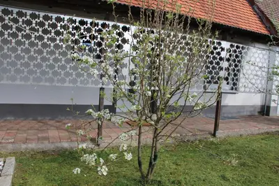 Ein Garten an der Unterkunft Ferienhaus Landsberg Am Lech