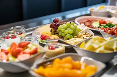 Essen im Hotel oder in der Nähe