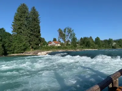 Naturlandschaft in der Nähe der Ferienwohnung