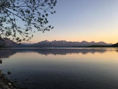 Naturlandschaft in der Nähe der Ferienwohnung