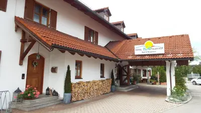 Das Gebäude in dem sich das Hotel befindet