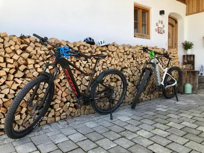 Radfahren an der Unterkunft Chalet Hochgern oder in der Nähe