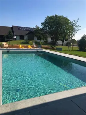 Der Swimmingpool an oder in der Nähe von Pension Kramerhof