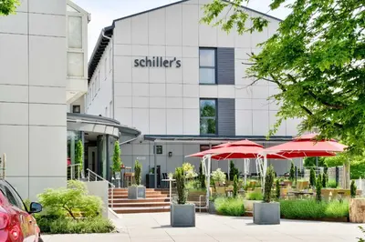 Das Gebäude in dem sich das Hotel befindet