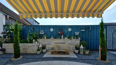 Ein Garten an der Unterkunft Hotel Gasthof Lachner