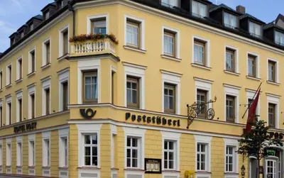 Das Gebäude in dem sich das Hotel befindet
