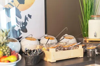 Essen im Aparthotel oder in der Nähe