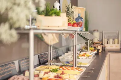 Essen im Aparthotel oder in der Nähe