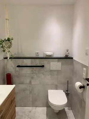 Ein Badezimmer in der Unterkunft Ferienwohnung Lisl