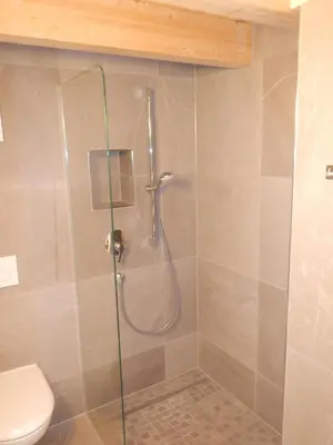 Ein Badezimmer in der Unterkunft Retreat im Ostallgäu
