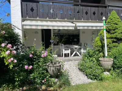 Ein Garten an der Unterkunft BERG.ZEIT.LOS