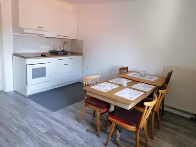 Küche/Küchenzeile in der Unterkunft Ferienhaus Josefine